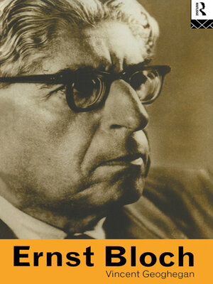 cover image of Ernst Bloch
